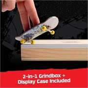TECH DECK, Santa Cruz Pro Series Finger Board with Storage Display, Built for Pros; Authentic Mini Skateboards, Kids Toys for Ages 6 and up