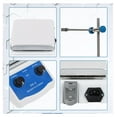 thumbnail image 7 of Magnetic Stirrer Hot Plate 2000ml, 110V Lab Stirrer 100-1600RPM, 200°C Adjustable Digital Hotplate with Stand, 7 of 7