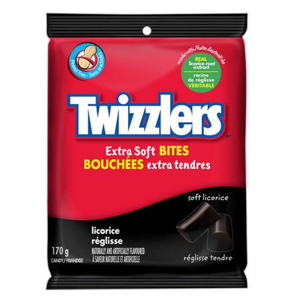 Twizzlers Extra Soft Bites Black Licorice Walmart.ca