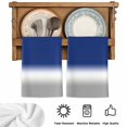 thumbnail image 5 of Navy Blue Gray Ombre Kitchen Towels Set of 3, Modern Abstract Art Gradient Absorbent Dish Towels for Kitchen, Microfiber Hand Towel, Quick Drying Tea Towel for Cleaning Decorative Dishcloths, 5 of 7