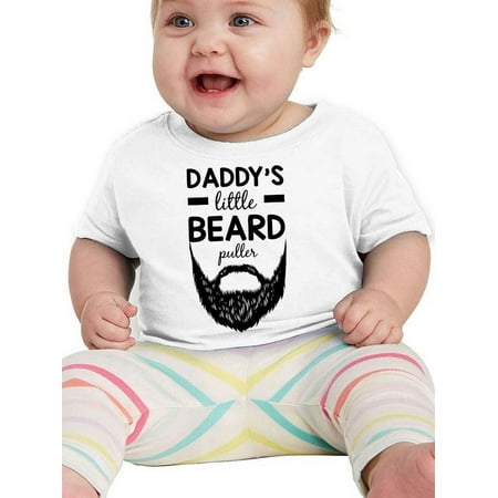 

Daddy s Little Beard Puller. T-Shirt Infant -Smartprints Designs 12 Months