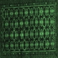 thumbnail image 1 of Ahgly Company Indoor Square Persian Emerald Green Traditional Area Rugs, 4' Square, 1 of 4