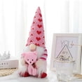 thumbnail image 3 of Muñeca de peluche Boda Cumpleaños Pieza de peluche Centro de peluche Decoración de mesa de invierno Niños Regalo Hecho a mano Ornamento coleccionable Tipo 2 Methold HA010361-02, 3 of 6