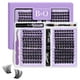 thumbnail image 1 of Kit de extensiones de pestañas B&Qaugen Lash Extension 192 piezas D Curl, 1 of 8