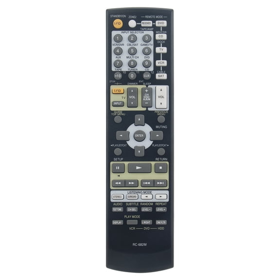 New RC-682M Remote Control for Onkyo AV Player TX-SR506 HTR557 RC606S