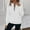 White, variant on Women's Solid Color Pullover Hoodie Casual Half Zip Hoodie Oversized Women Dresses Elderly Baggy Sweatshirt Women Light Sweatshirts Women Sweater Women Graphic Sweatshirts Women Juniors Oversized