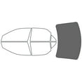 thumbnail image 2 of Rvinyl Window Tint Kit Compatible with Cadillac Cts 2003-2007 - Rear Windshield Precut Kit - 35%, 2 of 8