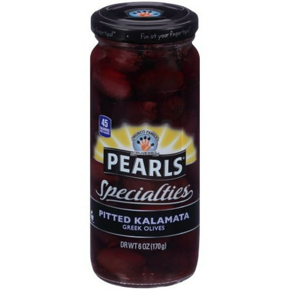 Pearls Specialties Pitted Kalamata Greek Olives (Pack of 20)