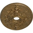 thumbnail image 3 of Ekena Millwork 30 3/4"W x 21 1/4"H x 3 7/8"ID x 1 5/8"P Alexa Ceiling Medallion (Fits Canopies up to 5 5/8"), Hand-Painted Rubbed Bronze, 3 of 6