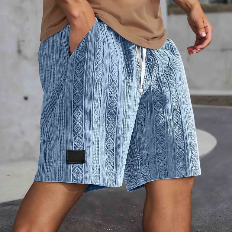 WDDDD Men's Casual Summer Comfortable Loose Fit Breathable Daily