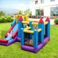 thumbnail image 3 of Infans Inflatable Bounce House 5-in-1 Inflatable Bouncer Indoor&Outdoor w/ 750W Blower, 3 of 7