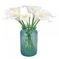 thumbnail image 3 of CNKOO 20PCS Calla Lily Bridal Wedding Bouquet ​Artificial Flower Home Party Decor Photography Props BlaCk 20 PCS, 3 of 6