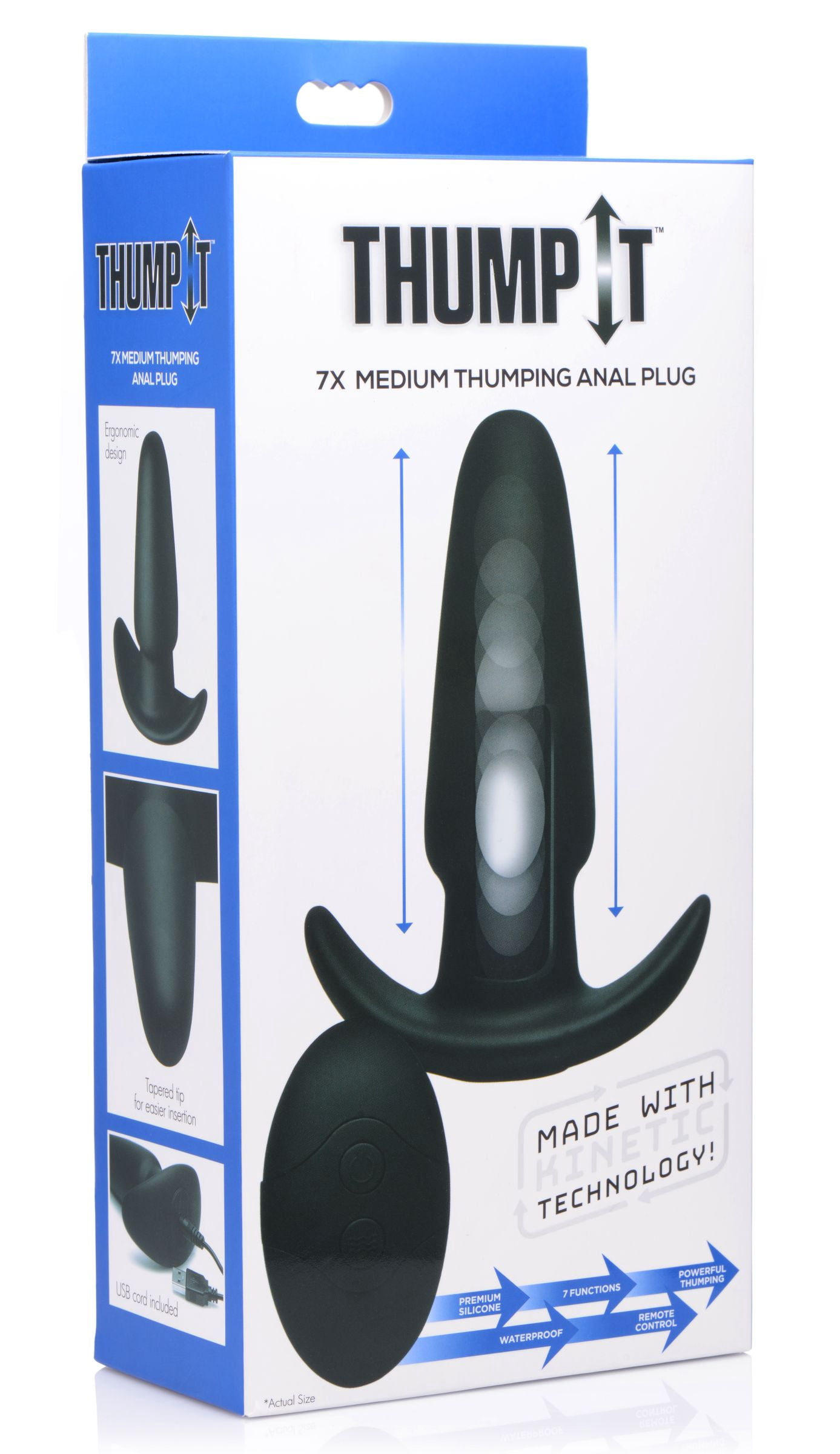 Kinetic Thumping 7X Medium Anal Plug - Walmart.com