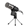 thumbnail image 4 of EeaseCA Durable Professional Condenser Microphone Studio Sound Recording Broadcasting with Rack Holder and Reverberation Echo Function (Black), 4 of 7