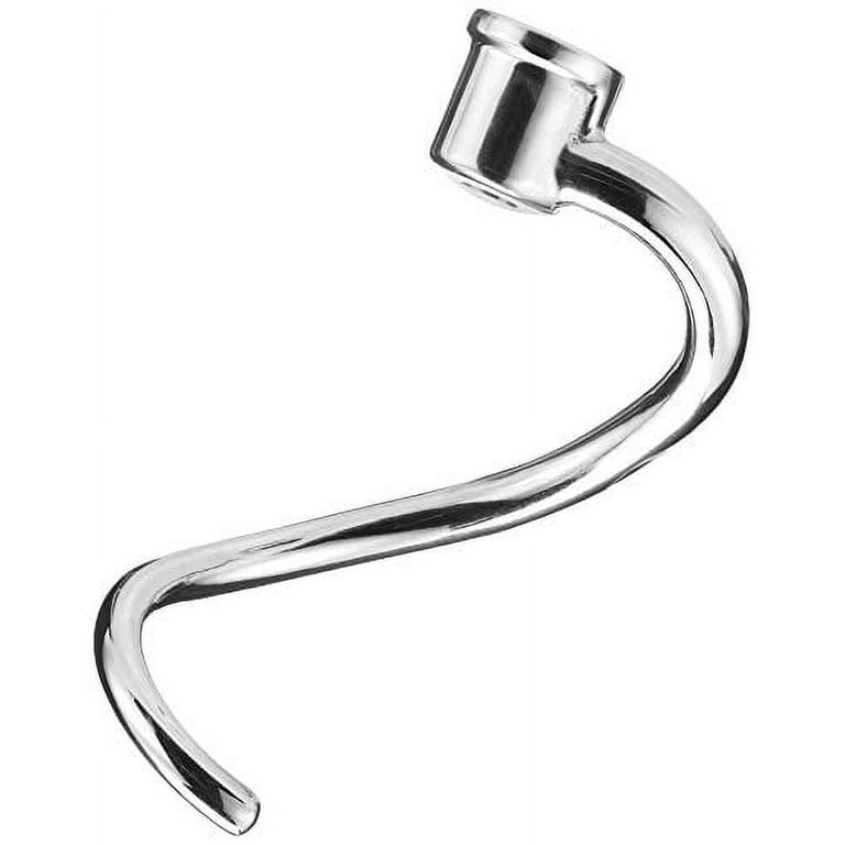 KitchenAid Commercial Stainless Steel Dough Hook - NSF Certified, KSMC7QDH  