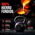 thumbnail image 2 of Pesa Rusa Kettlebell 70 Lb Hierro Fundido Crossfit Cast Iron, 2 of 7