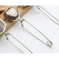 thumbnail image 5 of Tea Infuser Ball Mesh Loose Leaf Herbs Strainer Reusable Steel Secure Locking Stainless Steel Seasoning Filter, 5 of 5