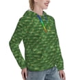 thumbnail image 6 of Uemuo Cactus 3 Pattern Women's Hoodie with Eye-catching Drawstrings- Casual Pullover Hoodie with Kangaroo Pocket, Stylish Hooded Sweatshirt-Medium, 6 of 7
