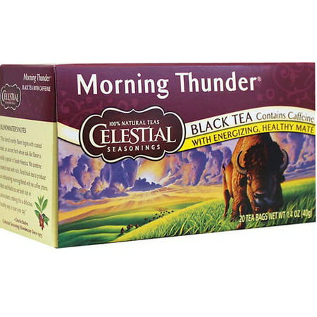 Celestial Seasonings Morning Thunder Herb Tea (Best Herbal Tea For Morning)