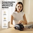 thumbnail image 2 of CINCOM Hand Massager with Heat for Hand Massage and Arthritis Carpal Tunnel Finger Numbness Relief - Cordless & Portable & Touch Screen - Birthday Gifts for Women Men Parents- FSA HSA Eligible, 2 of 11