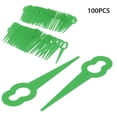 thumbnail image 3 of Riwesomey Colgantes de 100 piezas para cabezal de corte de césped inalámbrico, piezas de repuesto de plástico, herramientas de jardinería, columpio de Type2 NO2 Riwesomey  TO000975-02, 3 of 6
