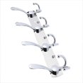 thumbnail image 3 of Multifunction Stainless Steel Wall Hanger Hook Rack Towel Hat Rack for Bathroom (4 Hooks), 3 of 4