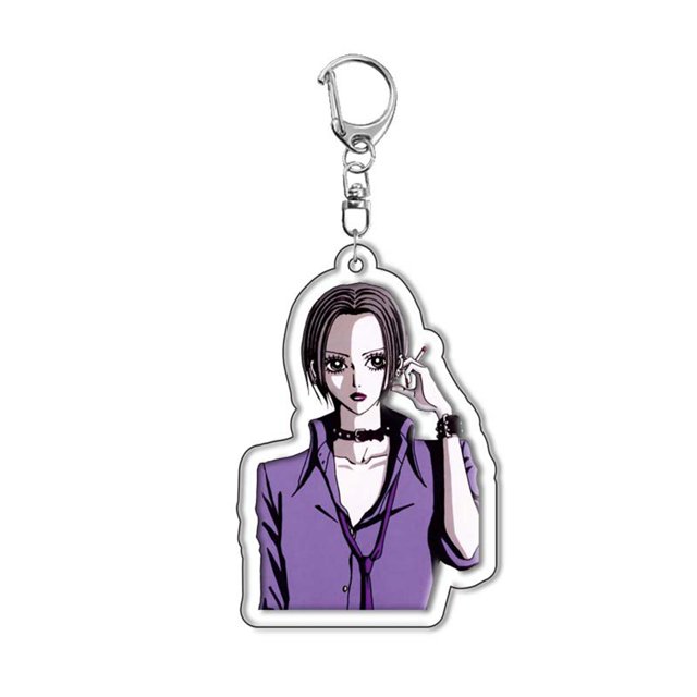 LLavero de Anime NANA Manga Osaki para niños, colgante de bolsa, llavero de coche, decoración de figura, accesorios de pareja, regalo de cumpleaños para fanáticos