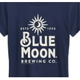 thumbnail image 3 of Blue Moon - Stacked - Belgian Beer Adult Beverage - Women's Short Sleeve Graphic T-Shirt, 3 of 5