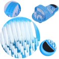 thumbnail image 3 of Limpiador de pies de ducha, 2 piezas Cepillo de pies de ducha Masajeadores de pies de baño Limpiador de zapatillas de limpieza con ventosas antideslizantes para pegar en el piso Ducha Masaje de spa, 3 of 5