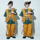 thumbnail image 2 of Ropa de moda para niños de hip-hop, batería genial, ropa para actuaciones de batería, traje de hip-hop para niños, 2 of 4
