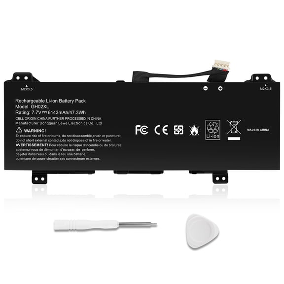 GH02XL L75253-271 Laptop Battery Replacement Compatible with HP Chromebook 11A G8 11 G8 14 G6 Chromebook X360 11 G3 14AT-NA000 NA0010CA NA0010DS Series HSTNN-DB9M GHO2XL L75783-005 L75253-2C1