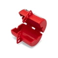 thumbnail image 3 of Plug Lockout ZING 7105, plástico reciclado rojo, fabricado en EE. UU., 3 of 6