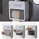 thumbnail image 5 of Bathroom Tissue Roll Box Toilet Paper Roll Box Waterproof Wall Mount Toilet Tissue Holder No Punch Bathroom Tissue Roll Box Double Layer Grey ANGGREK Otros, 5 of 5