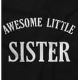 thumbnail image 2 of Cute Little Sister Younger Sibling Bodysuit Jumper Girls Infant Baby Brisco Brands 12M, 2 of 6