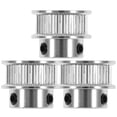 thumbnail image 2 of 3pcs Idler Pulley 30 Teeth Timing Belt Idler Pulley Synchronous Wheel Pulley, 2 of 8