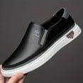 thumbnail image 6 of Men'S Outdoor Vacation Loafers | Stylish Minimalist Casual Shoes Non-Slip Slip-On Design for Travel/Leisure with Soft Microfiber Upper, Rubber Sole,, 6 of 9