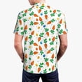 thumbnail image 4 of Daiia Cute Carrot Pattern Men’s Polo Shirts,Solid Deck Shirt,Classic Fit, Breathable Cotton Polo for Casual and Sport Wear-Medium, 4 of 9
