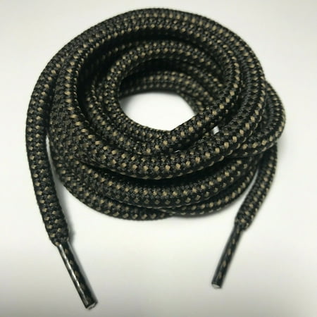 45 inch round black shoelaces