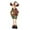 C, variant on 1Pcs Christmas Creative Decorations 17Inch Handmade Santa Snowman Christmas Doll with Hat and Extendable Legs Cute Funny Scalable Toy Ornaments
