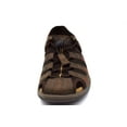 thumbnail image 5 of Men's Casual Leather Sandals - Sports Sandals - Hiking Sandals AR-80 Brown 6.5, 5 of 8