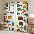 thumbnail image 2 of Homewish Big Bass Fish Blackout Curtains Set of 2 (52x84 Each) for Kids Children Teens,Fishing Theme Window Curtains,Rustic Farmhouse Curtains and Drapes,Luxury Bedroom Decor, 2 of 6