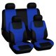 thumbnail image 1 of Fundas de asiento de coche shamjiam 8 piezas lavables para vehículos azul, 1 of 4