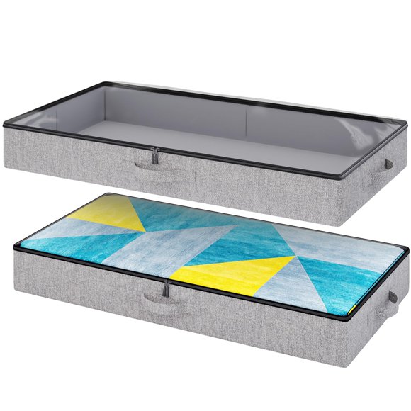 Shallow Underbed Storage Containers