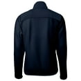 thumbnail image 3 of Men's-Cutter & Buck  Navy Real Salt Lake Cascade Eco Fleece Full-Zip Jacket, 3 of 3