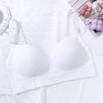 thumbnail image 2 of Antinious Ladies Solid Wireless Backless Seamless Push Up Comfortable Everyday Bras, 2 of 4