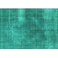 thumbnail image 1 of Ahgly Company Indoor Rectangle Oriental Turquoise Blue Industrial Area Rugs, 6' x 9', 1 of 4