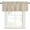 Beige, variant on Valances for Windows, Boho Sage Green Light Filtering Window Treatment Valances for Living Room/Bedroom/Bathroom Windows, Minimalist Farmhouse Striped 42"x 12" Rod Pocket Kitchen Curtains