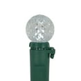 thumbnail image 5 of Northlight LED G12 Berry Christmas Lights - Pure White - 16' Green Wire - 50ct, 5 of 5