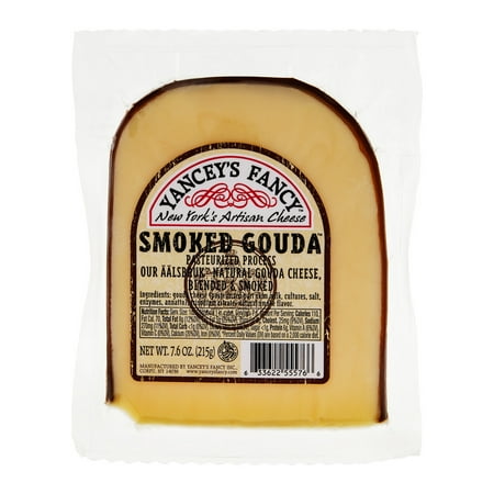 Yancey's Fancy Gouda Cheese Smoked, 7.6oz