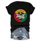 thumbnail image 2 of Black History Month Women's T-Shirt - "One Month Can't Hold Our History" Graphic, Juneteenth Celebration, Casual Crew Neck Short Sleeve Tee, Polyester, Spring/Summer Collection, Women's Clothing, 2 of 7
